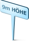 9 Meter Höhe